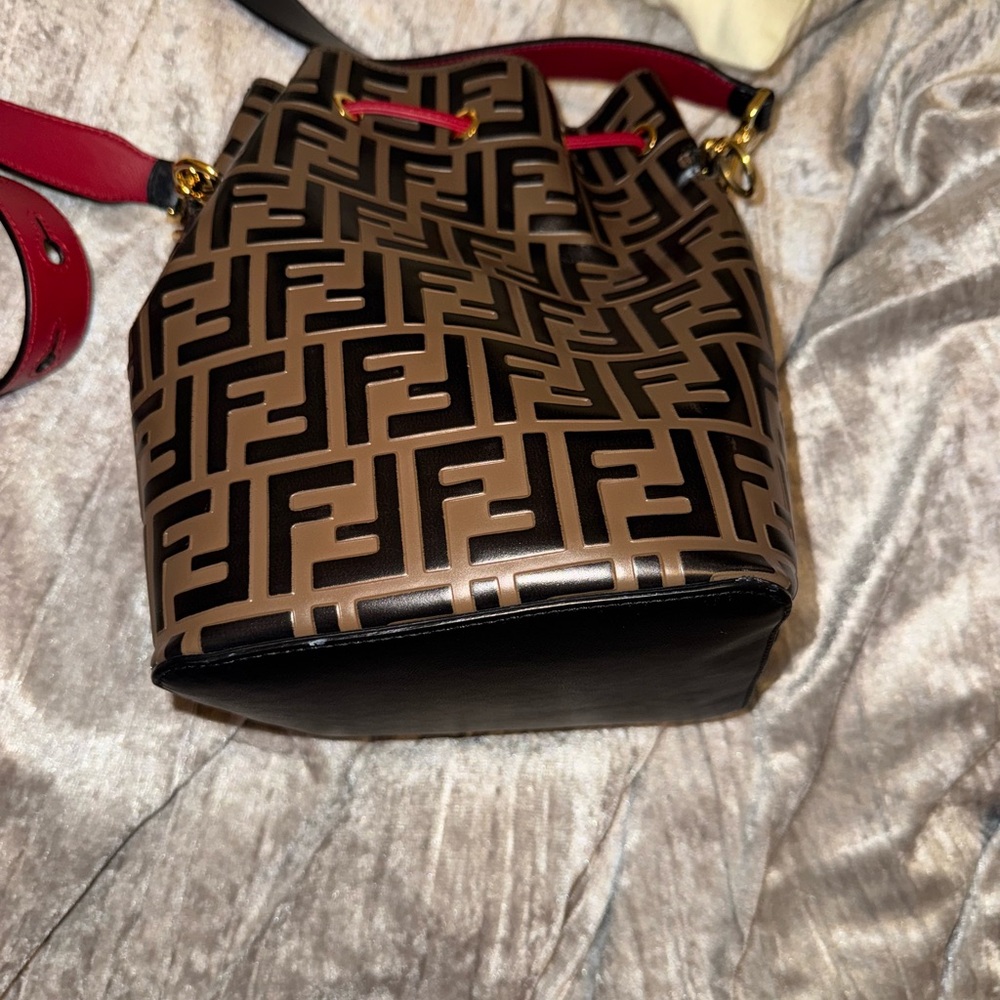 Fendi Mon Tresor FF multicolor bucket bag - Picture 8 of 9